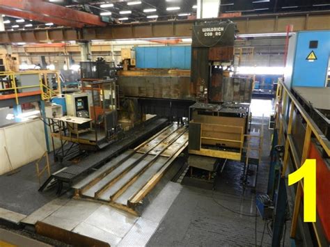 Used portal / gantry milling machines for sale 